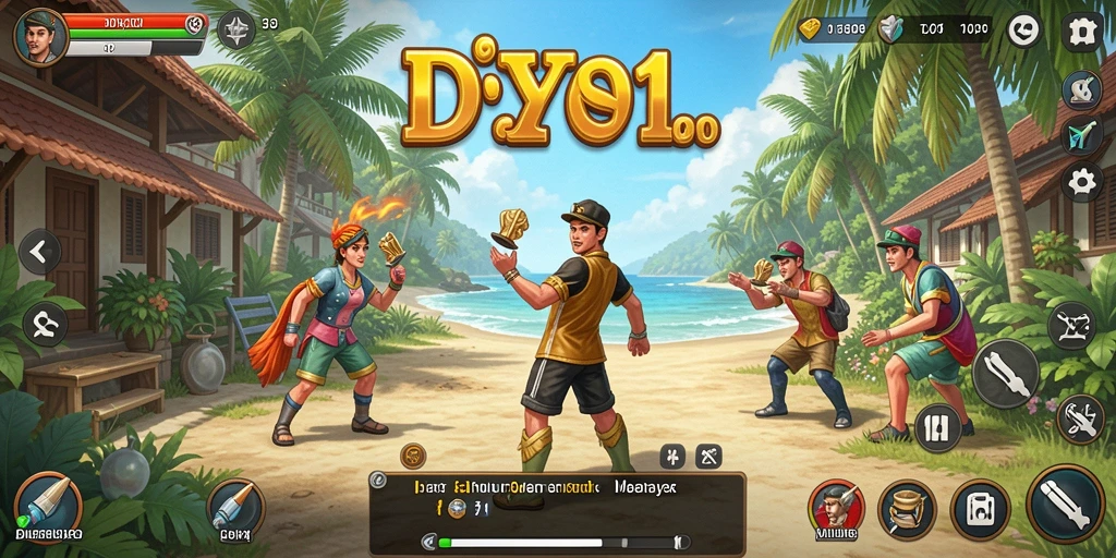 Tampilan gameplay DYO1 yang menarik dan interaktif dalam dunia simulasi.