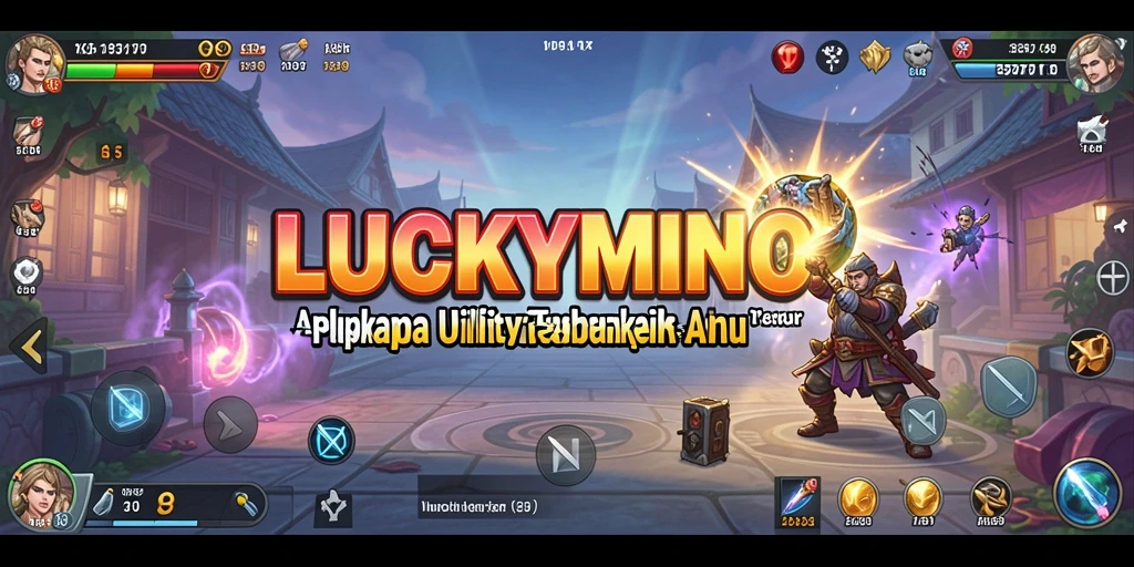 Tampilan antarmuka LUCKYMINO yang ramah pengguna dan intuitif.