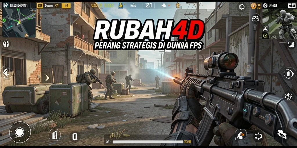 Screenshot dari gameplay menegangkan dalam RUBAH4D.