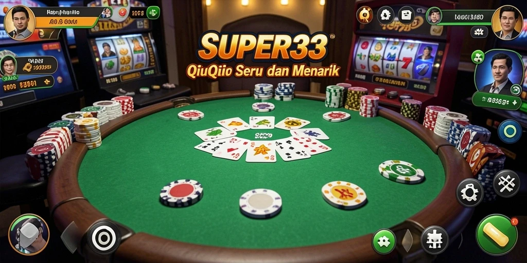 Gameplay QiuQiu yang seru dan menegangkan di SUPER33.