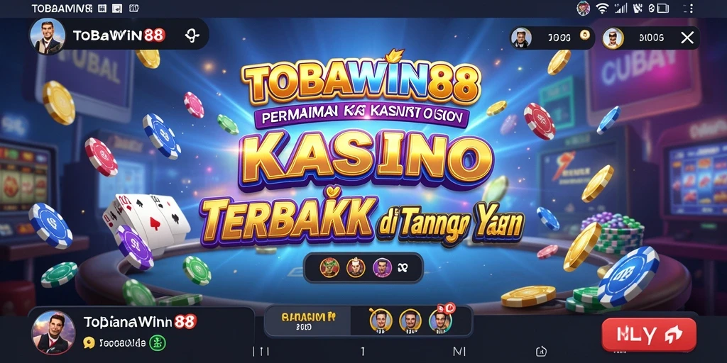 Screenshot TOBAWIN88 menampilkan gameplay Kasino yang intuitif dan menarik.