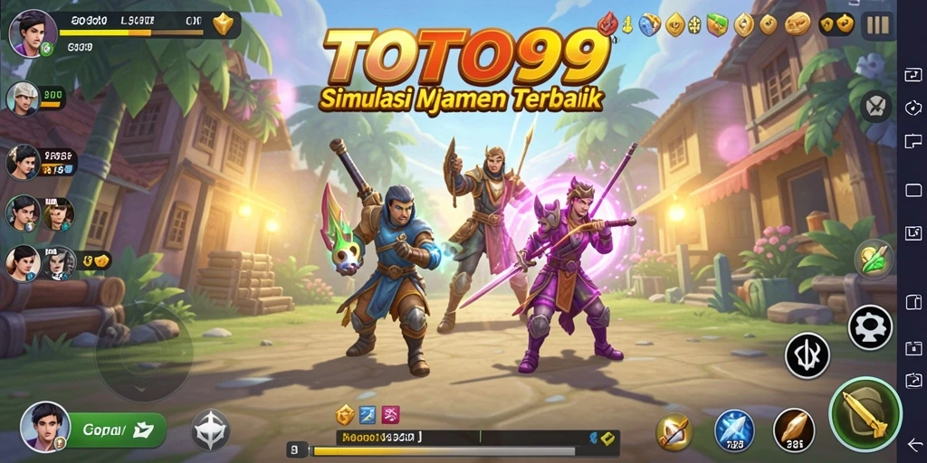 Tampilan gameplay TOTO99 yang menarik dan interaktif.