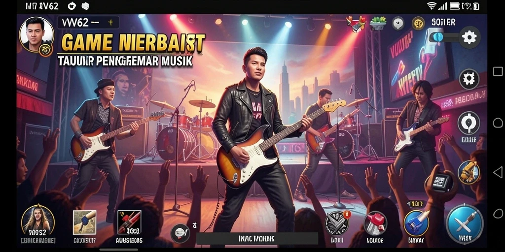 Tampilan gameplay <strong>VV62</strong> yang interaktif dan mengasyikkan.